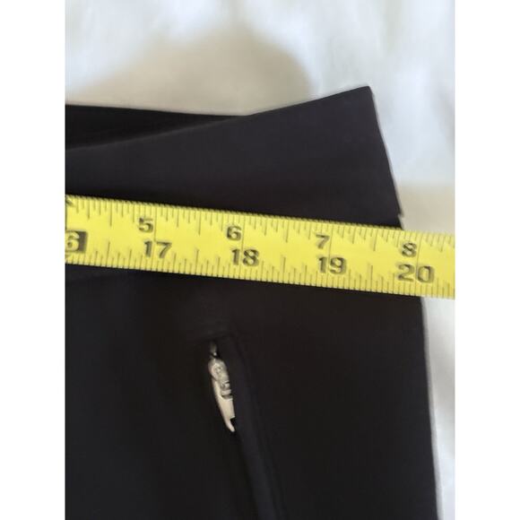 Zac & Rachel Womens 14 Stretch Black Pants, elastic waist, zip pockets - Picture 12 of 16